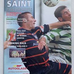2000 St. Patrick's Athletics v Shamrock Rovers - League of Ireland Premier Division A4 Programme