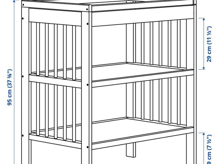 IKEA changing table
