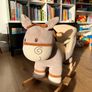 Children's plush rocking Donkey with sound Image 6