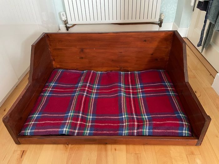 Wooden Dog Bed Handmade