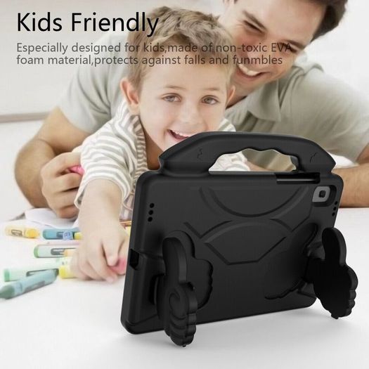 For Samsung Galaxy Tab A7 10.4 2020 Case Kids Shockproof Tablet Smart Cover EVA Black - FHT01SMTK4