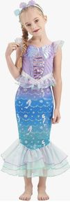 Mermaid girls costume 8-10 years old