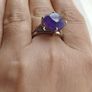 Amethyst ring made of 925 sterling silver Image 3