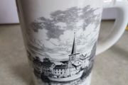Vintage Porcelain  Altenkunstadt Germany Cityscape Skyline TANKER Stein Berlin