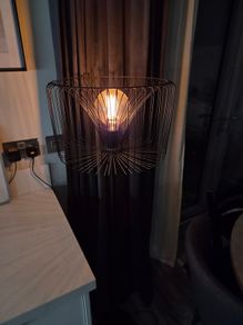Tall floor lamp