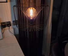 Tall floor lamp