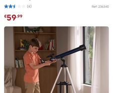 Fusion Science Refractor Toy Telescope 700mm