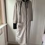 coat grey Naya lightweight coat with hood size 2 12/14 Image 9