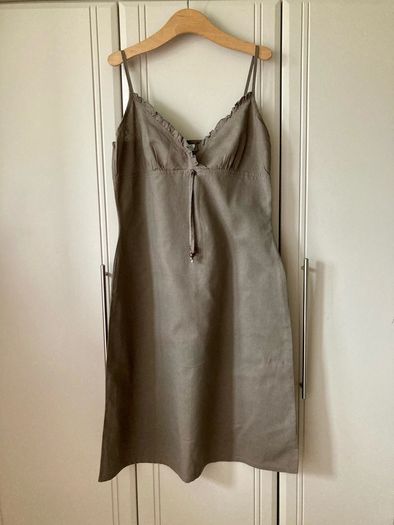 Linen blend dress, (12)