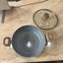 Non stick Ceramic Wok frying pan with glass lid Image 5