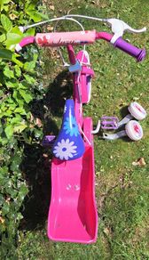 Bike with stabilisers