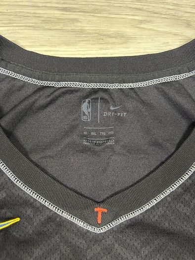 Nike Brooklyn Nets Kevin Durant Jean Michel Basquiat NBA basketball Jersey Mens XXL