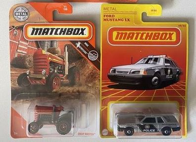 Crop Master, Ford Mustang - Matchbox Cars