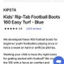 kids football boots size 11.5 EU30 Image 4
