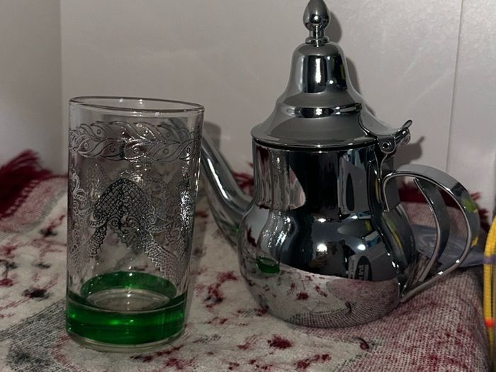 Moroccan tea pot