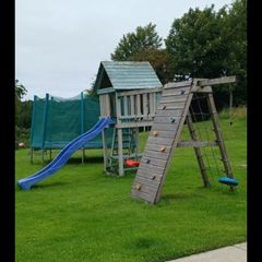 swing climbing frame