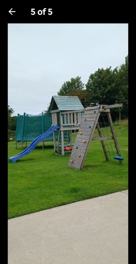 swing climbing frame