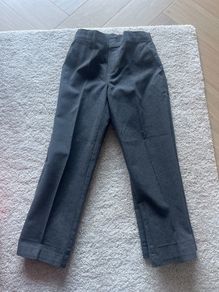 Grey easy dressing school trousers 6-7