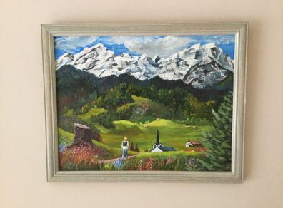Oil on Board ( J. Osborne)