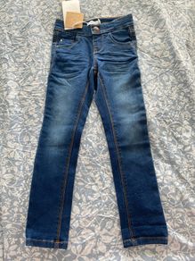 BNWT slim fitting jeans by Name It, 110cm, 4-5 years