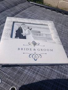 Bride & Groom Photo Frame