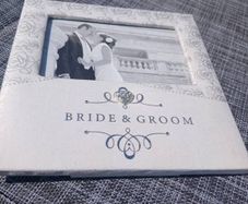 Bride & Groom Photo Frame