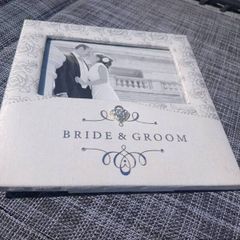 Bride & Groom Photo Frame