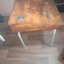 Beautiful Old Childs School Desk and Chair Image 10