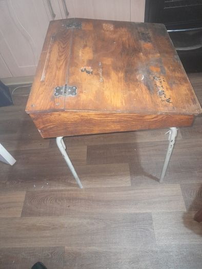 Beautiful Old Childs School Desk and Chair