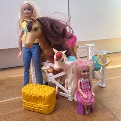 Barbie pony set