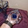 Pair of Antique Art Deco Czech Stolzle/Hermanova Hut Glass vases Image 9