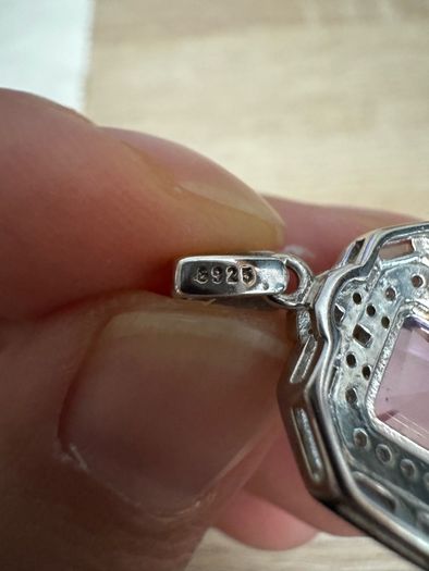 Silver Amethyst pendant