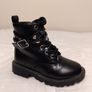 Kids Black Boots Image 5