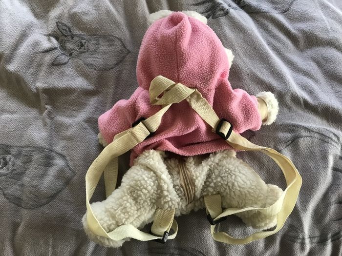 Soft toy, backpack