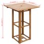3 Piece Bistro Set Solid Acacia Wood Image 3