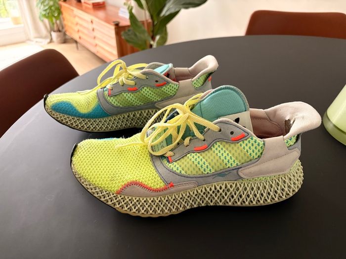 adidas ZX 4000 4D "Easy Mint," UK 8 / EU 42