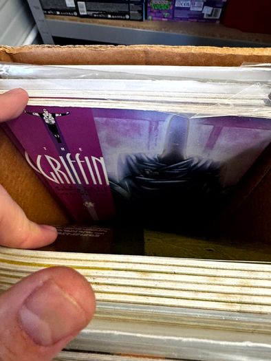 DC Long Comic Box w 250 comics for Sale