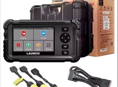 LAUNCH CRP129 HD 24v Heavy Duty Scanner Full System Diesel Truck tractors , diggers , Diagnostic Tool with 7 Resets DPF Oil Reset Injector Coding