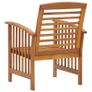 Garden Chairs 2 pcs Solid Acacia Wood Image 5