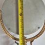 Art Deco/Empire-style figural bronze table vanity mirror Image 3