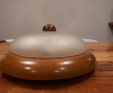 Vintage Oak Light Fitting