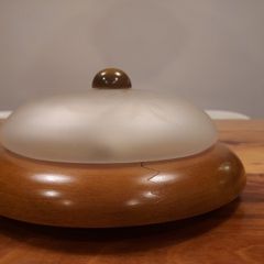 Vintage Oak Light Fitting