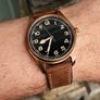 Solid Bronze field watch. Image 4