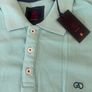 BNWT Mens Andre Turquoise Polo Shirt Large Image 2