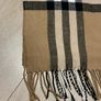 Beige Burberry Scarf - Good Condition Image 2