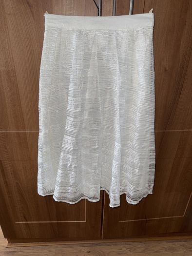 Stunning Midi White Bridal Skirt