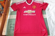 Manchester United Football Club Home Jersey 2015 to 2016 Small Adult adidas