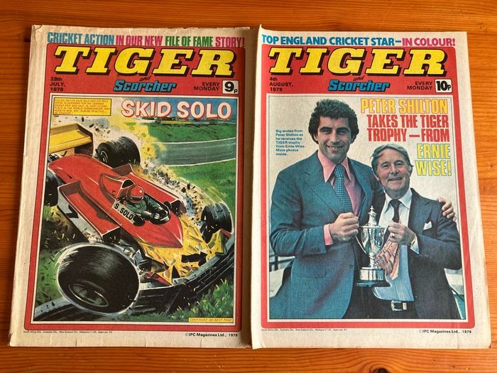 Comics: 'Tiger and Scorcher' 1979 (28 magazines)
