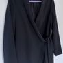 COS wrap wool textured blazer Image 4