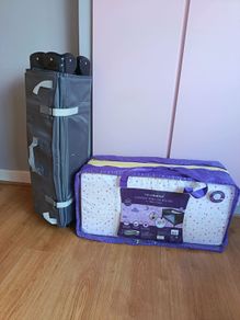 Travel cot and Mattress